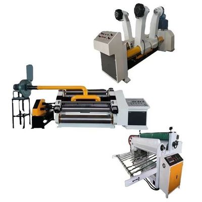 전기 난방 corrugated 카드보드 단면 corrugator 밀 롤 스탠드 기계
