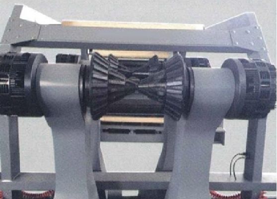 40-450gsm 절단 능력 종이 롤 서보 정밀 고속 회전 잎 기계