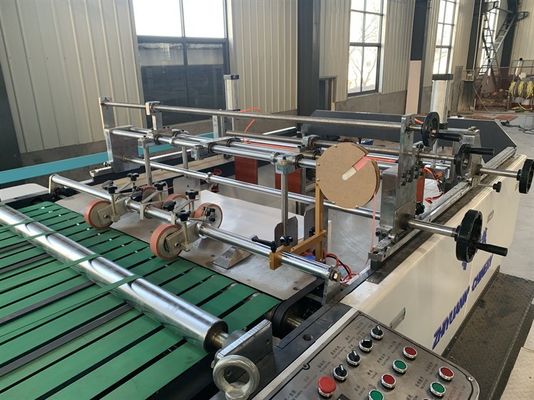 380V/220V 세르보 구동 단일 롤러 종이 시트 머신