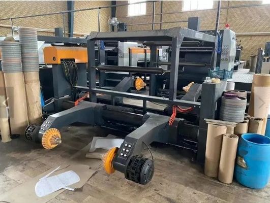 고속 자동 절단 기계 220V 전압 7700 KG 롤-로-피트 종이 장
