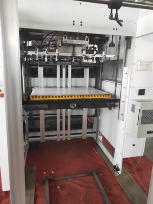 카드보드 인쇄 슬로팅 매트 절단 기계 최대 종이 수집 높이 1350mm