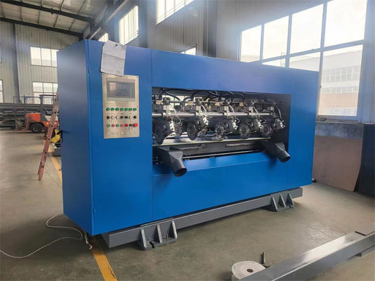 5500 KG 식품 상점용 반자동 코러브 카드보드 슬리터 스코어 기계