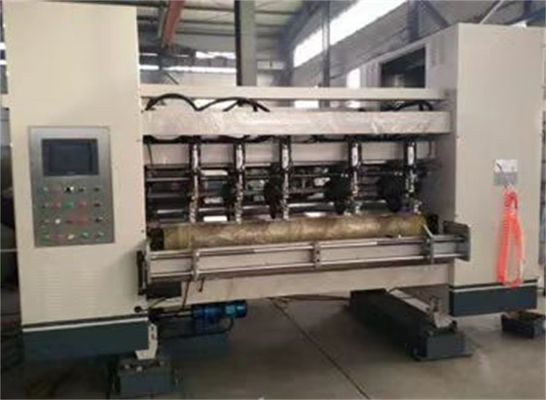 5500 KG 레스토랑 및 코러브 카드보드용 반 자동 얇은 블레이드 슬리터