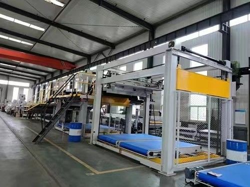 4500 KG 고속 3층 노러브 카드보드 생산 라인 효과적 포장
