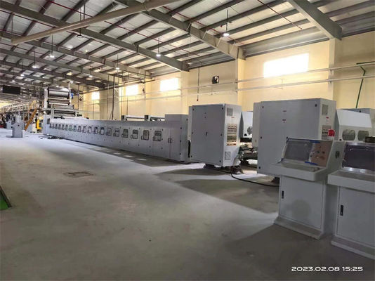 12.5KW 세르보 주력 모터 글로벌 구매자를위한 corrugated 종이판 생산 라인