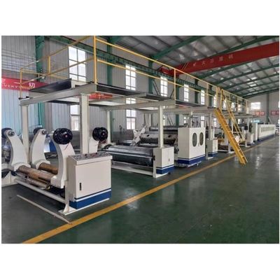 0.75KW 수평 출력 고속 5 플라이 굴곡 카튼 박스 생산 라인