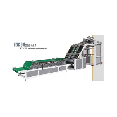 고 정밀 ± 1MM 크리에이티브 자동 플루트 라미네이터 기계 최대 속도 6000sheets/h