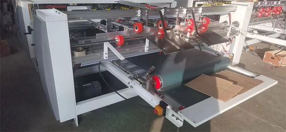 2800 KG 폴더 접착제 인 코러브 박스 잠금 바닥 카드보드 포장형 카튼