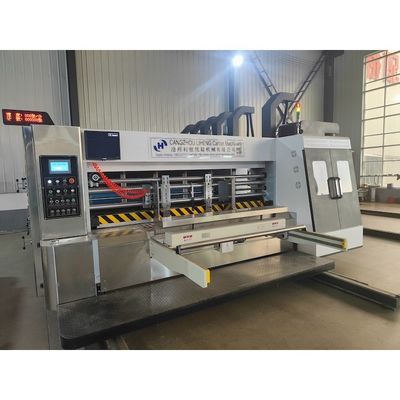 150-200 pcs/min 속도 밸류에이션 카튼 다이 절단 플렉소 인쇄 기계 1000 KG 무게