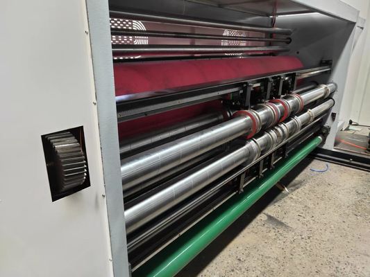 1000kg 무게 고속 플렉소 인쇄 슬로터 다이 커터 기계 농장용 4 색상