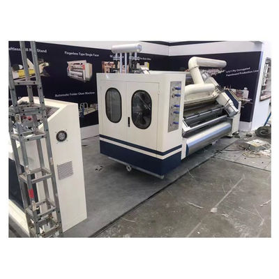 7.5KW 단면 밸브 카드보드 밸브 보드 라인 4500KG 무게