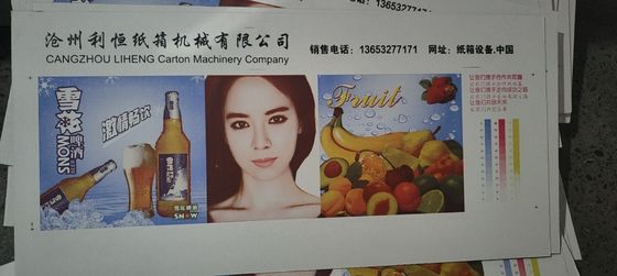 첨단 체인 공급 2 색상 융통판 플렉소 인쇄 회전 슬롯 머신