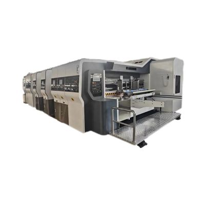 정확한 포장 결과를 위해 corrugated 카튼 인쇄 슬로팅 Diecutting 머신