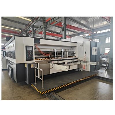 정확한 포장 결과를 위해 corrugated 카튼 인쇄 슬로팅 Diecutting 머신