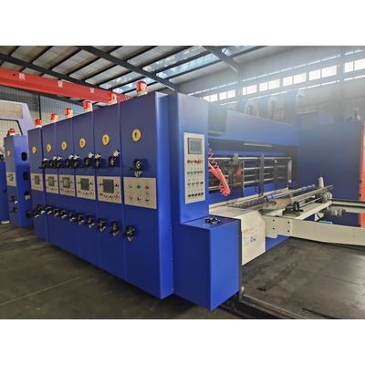 정확한 포장 결과를 위해 corrugated 카튼 인쇄 슬로팅 Diecutting 머신