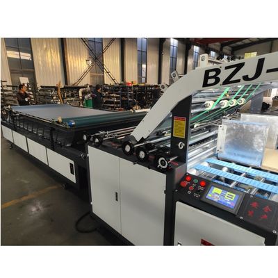높은 생산성 laminating을 위한 플러트 corrugated 보드 종이 laminating 기계