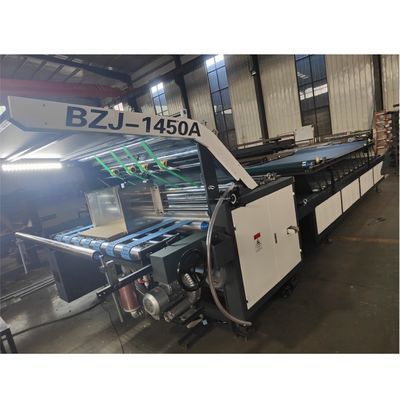 높은 생산성 laminating을 위한 플러트 corrugated 보드 종이 laminating 기계
