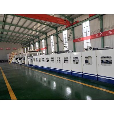 380V 2 플라이 노러브 카드보드 카튼 박스 제조 기계 노러브 카드보드 생산 라인 4500 KG