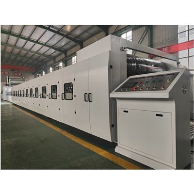 380V 2 플라이 노러브 카드보드 카튼 박스 제조 기계 노러브 카드보드 생산 라인 4500 KG