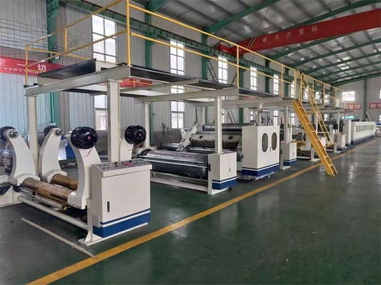 WJ150-1800 2/3/5/7ply 굴곡 카드보드 카튼 박스 생산용 단일 면 라인