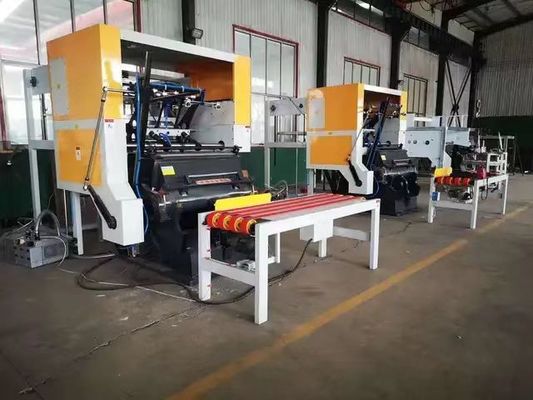 사용자 정의 자동 피더 평면 침대 카드보드 종이 절단 및 크레이싱 기계 5.5kw