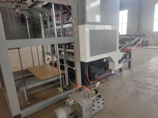 사용자 정의 자동 피더 평면 침대 카드보드 종이 절단 및 크레이싱 기계 5.5kw