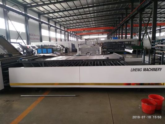 2000 KG 코러브 카드보드 카튼 상자 제조 기계에 대한 완전 자동 플루트 라미네이터