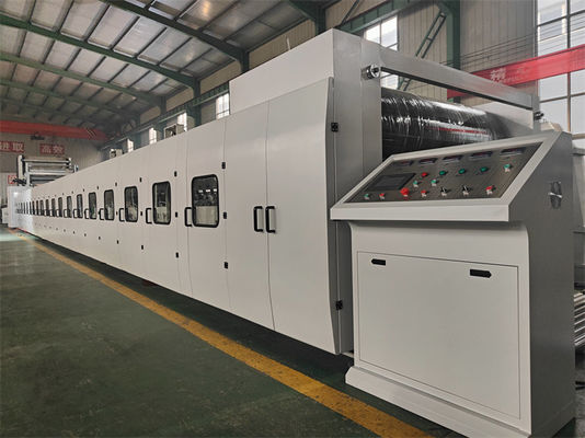 3 5 7 레이어 노러브 카드보드 생산 라인 12.5KW 세르보 주력 모터