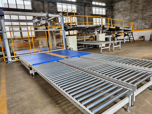 3 5 7 레이어 노러브 카드보드 생산 라인 12.5KW 세르보 주력 모터