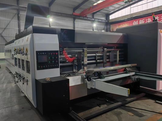 고효율기능을 가진 corrugated 카튼 인쇄 슬로팅 Diecutting 머신