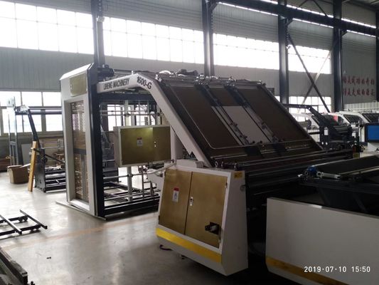 옥수수amidglue와 2000kg 용량과 함께 corrugated 종이 판 laminating 기계