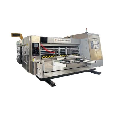 카튼 박스 플렉소 프린팅 머신 4 컬러 150-200 PC / min 코러브 카드보드 시트