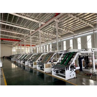 5500 KG 고속 밸브 보드 카드보드 종이 자동 플루트 라미네이팅 기계