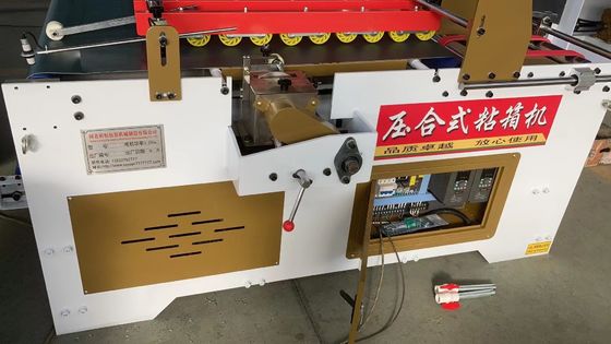 의류 가게 노러브 카드 박스 제조 수동 공급 프레스 타입 접착기 1700 KG