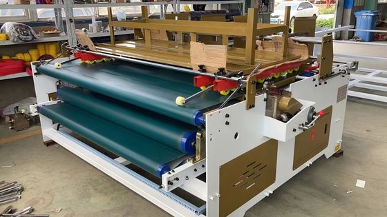 의류 가게 노러브 카드 박스 제조 수동 공급 프레스 타입 접착기 1700 KG