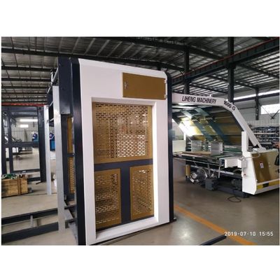 작은 자동 카드보드 라미네이팅 13.5m x 2m x 2.9m와 플루트 라미네이팅 기계