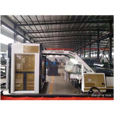 작은 자동 카드보드 라미네이팅 13.5m x 2m x 2.9m와 플루트 라미네이팅 기계