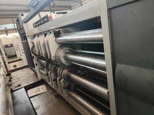 18000 KG 자동 플렉소 프린팅 슬로팅 다이 커팅 코러브 카튼 박스 제작 기계
