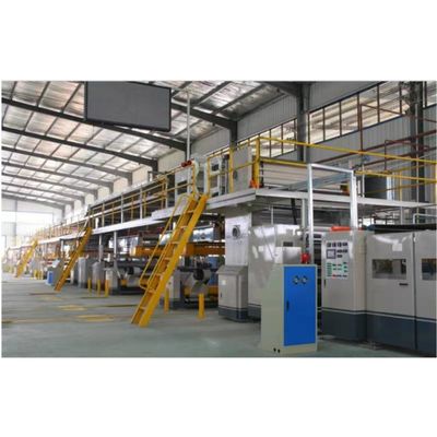 220v 전압 생산 라인 corrugated 보드 카드보드 Kraft 종이 카튼 기계