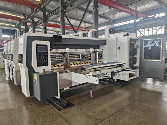 380V Rinter Slotter 다이 커터 기계 자동 등급 자동으로 카튼