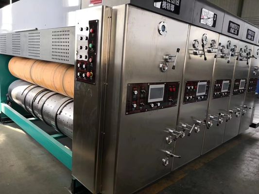고화질 플렉소 프린팅 슬로팅 로터리 다이 커팅 스택 머신 18000 KG