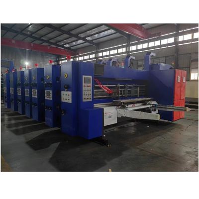 고속 플렉소 노러브 카튼 인쇄 슬로팅 회전 도어 절단 기계 18000 KG