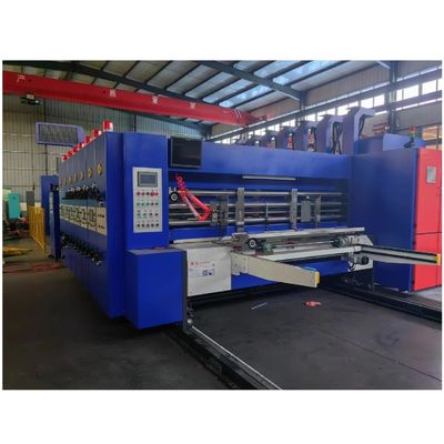 고속 플렉소 노러브 카튼 인쇄 슬로팅 회전 도어 절단 기계 18000 KG