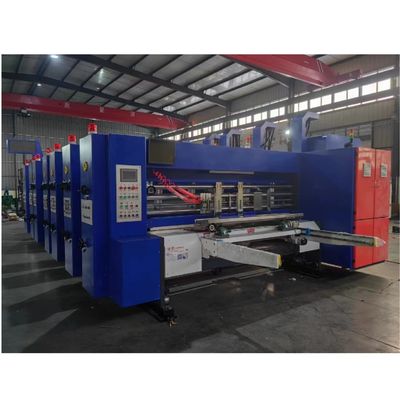 고속 플렉소 노러브 카튼 인쇄 슬로팅 회전 도어 절단 기계 18000 KG