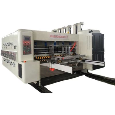 고속 플렉소 프린터 슬로터 다이 커팅 카튼 인쇄 기계 18000 KG