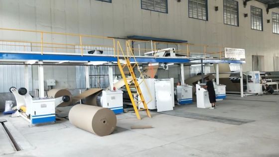 물결 판지 생산 라인을 위한 끓인/Slitter Scorer/Gluer Pasting Machine