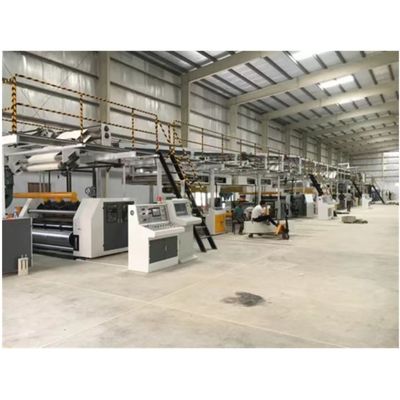 5층 코러브 카드보드 생산 라인 수평 출력 0.75KW 리헨 2023