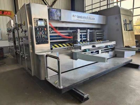 고 플렉소 인쇄기 코러브 카튼 18000 KG 자동 등급 자동