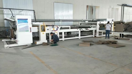 절단 길이는 300mm-9999mm 고급 3/5/7 층 호러브 카드보드 생산 라인
