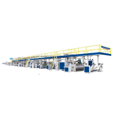 4500 KG 전압 220v 5 플라이 완전 자동 굴곡 카튼 박스 제조 기계 OEM